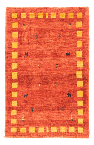 Tappeto Gabbeh - Persero - 150 x 103 cm - terracotta