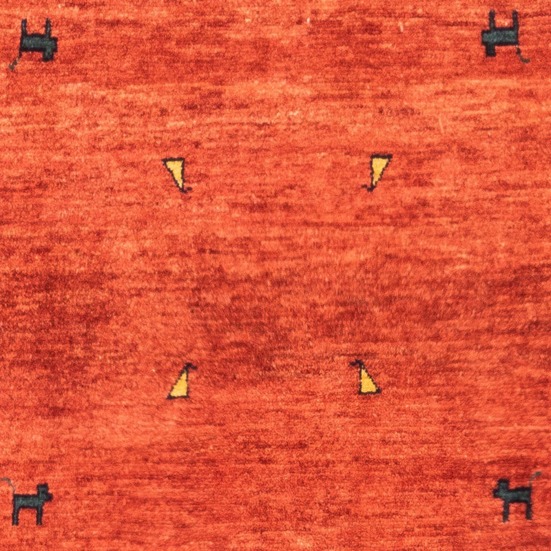 Tappeto Gabbeh - Persero - 150 x 103 cm - terracotta
