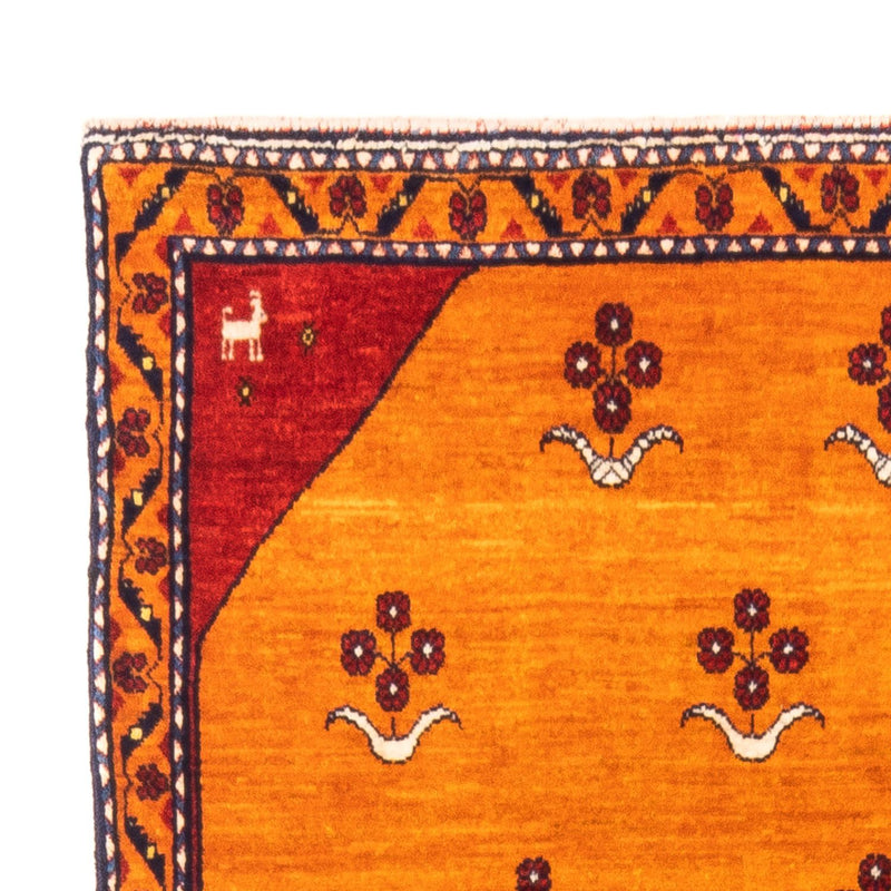 Tappeto Gabbeh - Persero - 155 x 104 cm - oro