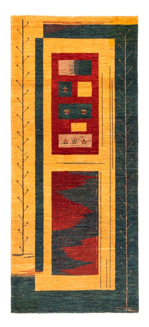 Tappeto corsia Tappeto Gabbeh - Persero - 198 x 80 cm - multicolore