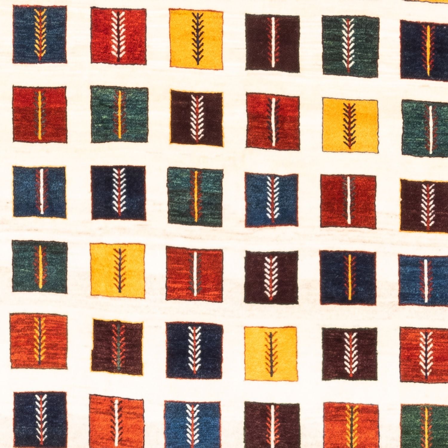 Tappeto Gabbeh - Persero - 207 x 157 cm - multicolore