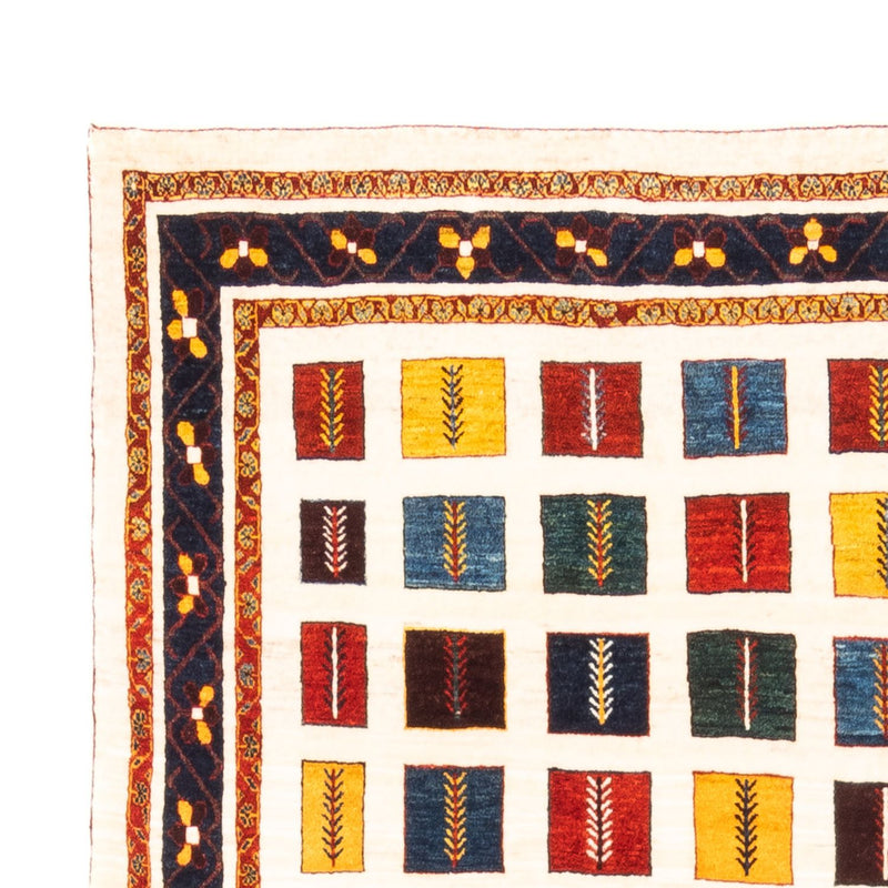 Tappeto Gabbeh - Persero - 207 x 157 cm - multicolore