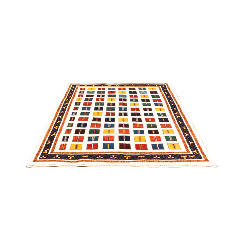 Tappeto Gabbeh - Persero - 207 x 157 cm - multicolore
