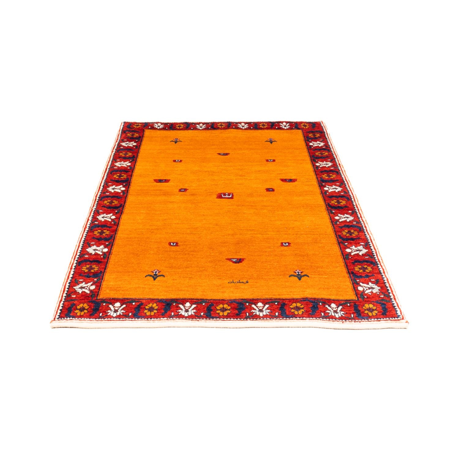 Tappeto Gabbeh - Persero - 165 x 104 cm - oro
