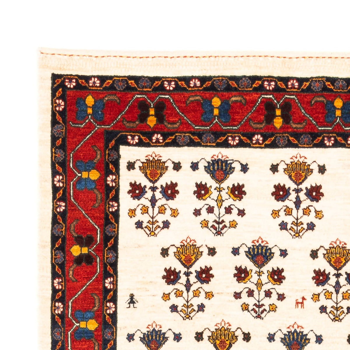 Gabbeh persiano Tappeto 127x194cm - Perserteppich Wollteppich