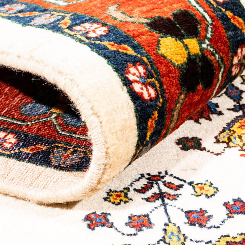 Tappeto Gabbeh - Persero - 194 x 127 cm - crema