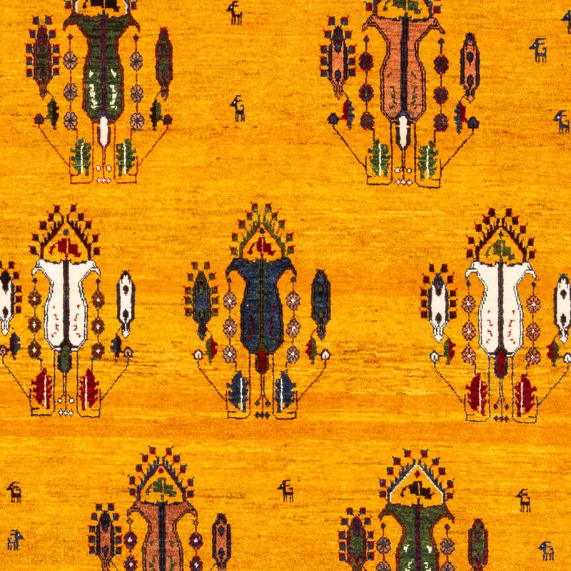 Tappeto Gabbeh - Persero - 230 x 150 cm - oro