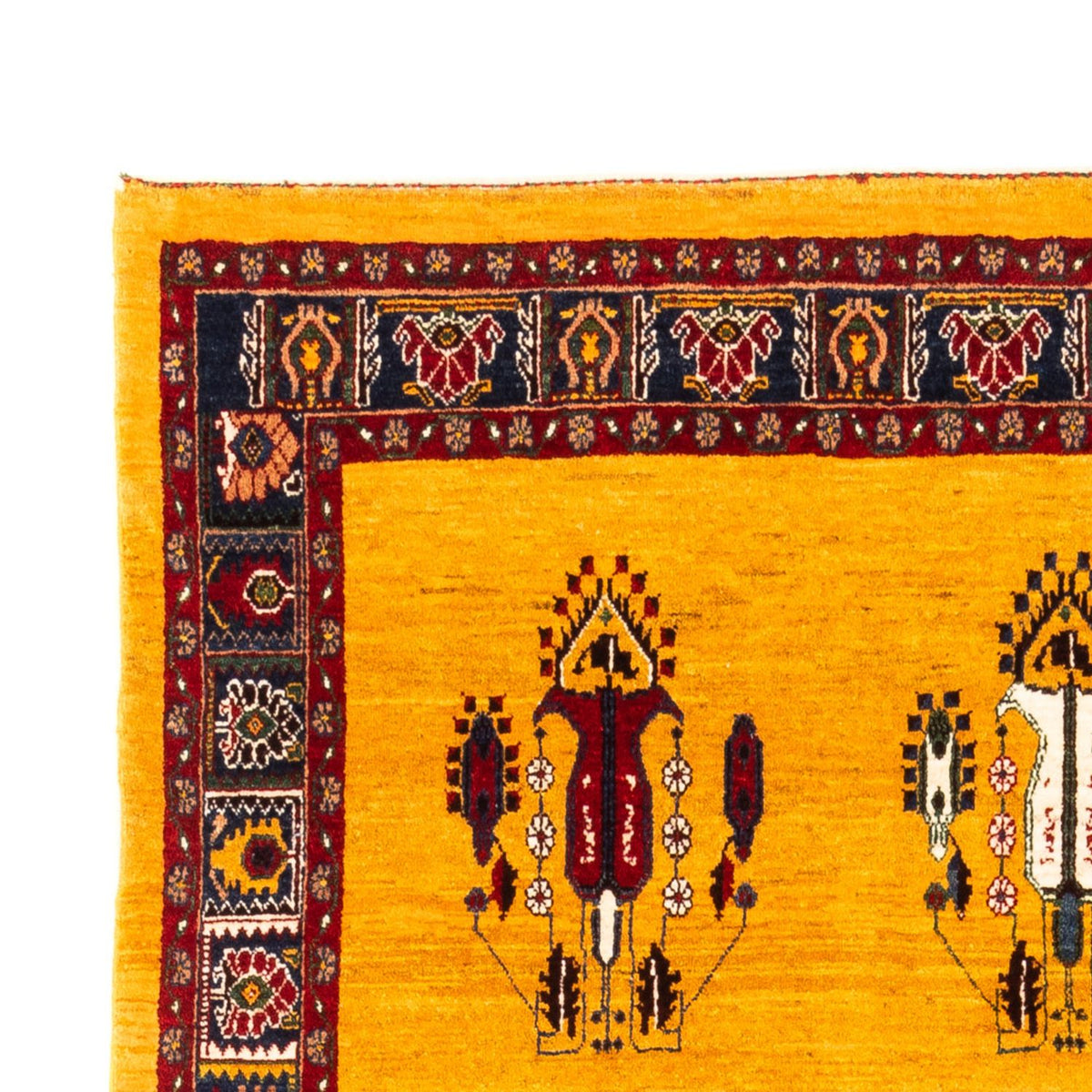 Gabbeh persiano Tappeto 150x230cm - Perserteppich Wollteppich