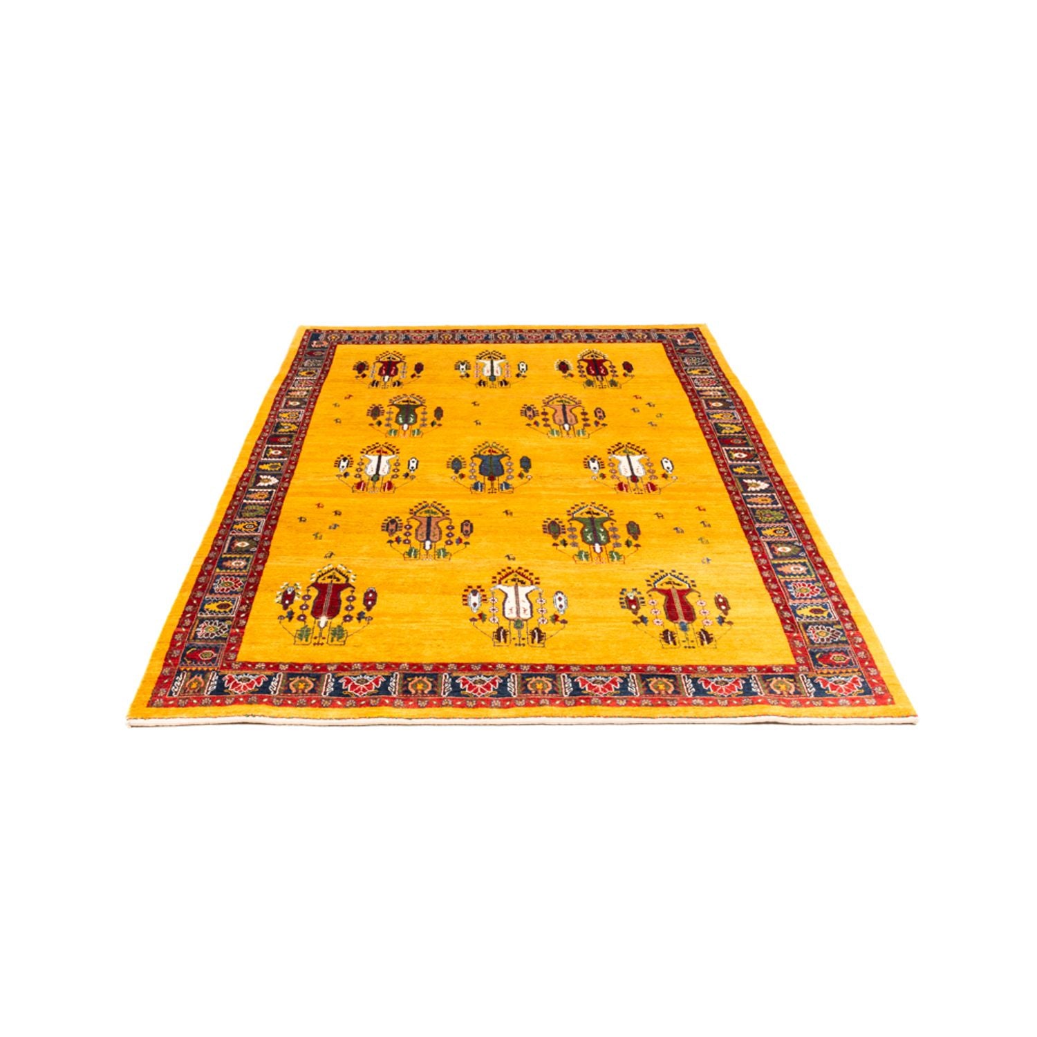 Tappeto Gabbeh - Persero - 230 x 150 cm - oro