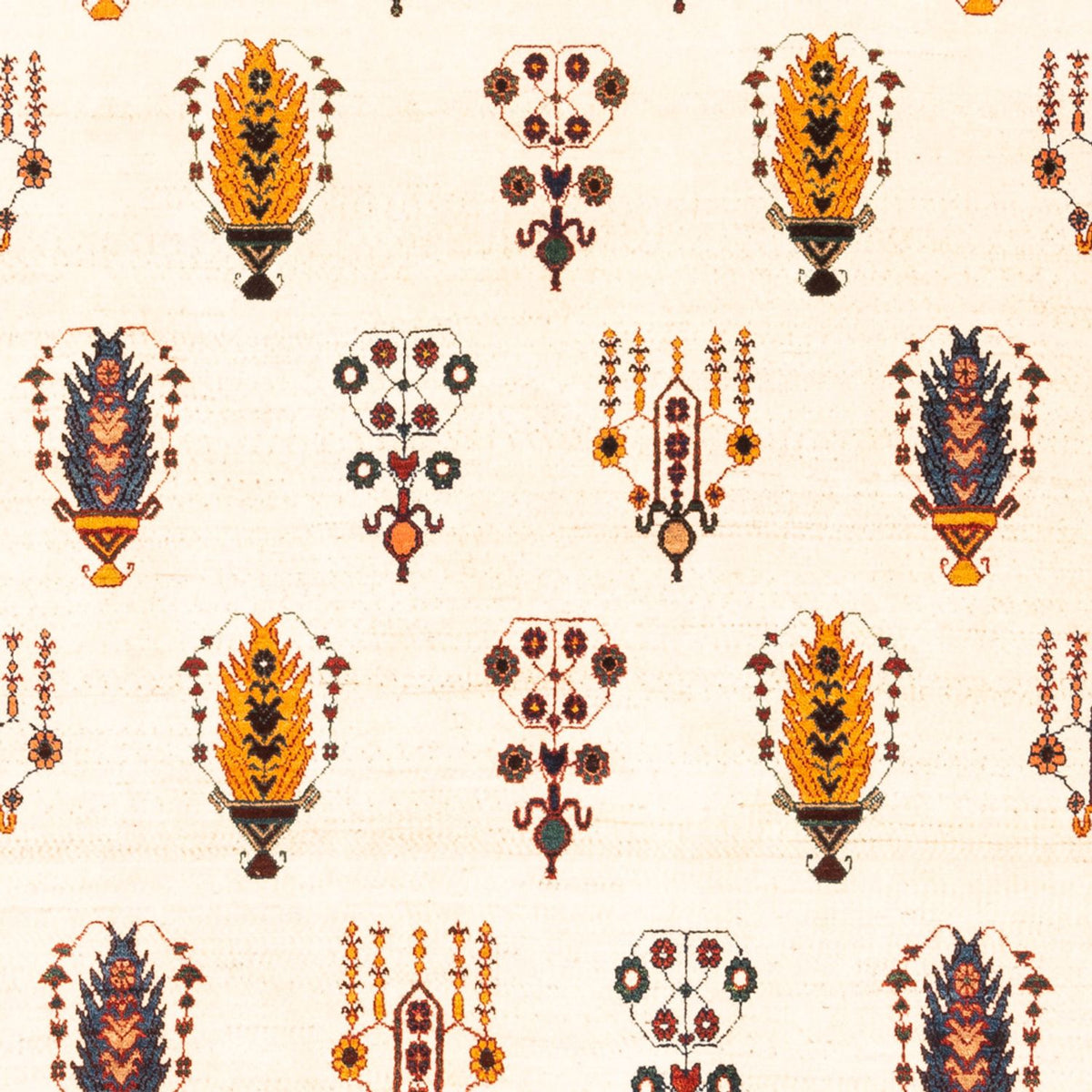 Tappeto Gabbeh - Persero - 215 x 152 cm - crema