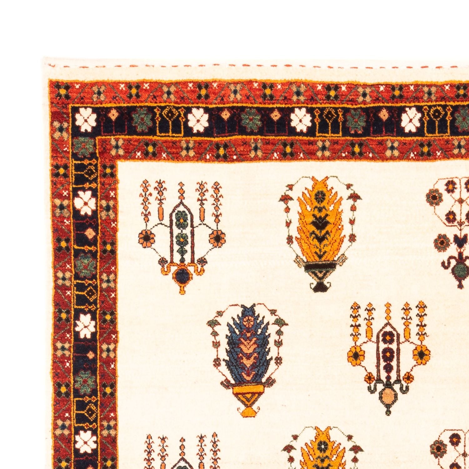 Tappeto Gabbeh - Persero - 215 x 152 cm - crema