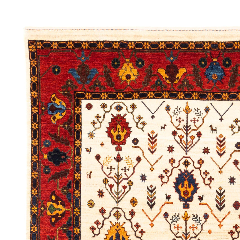 Tappeto Gabbeh - Persero - 212 x 155 cm - crema