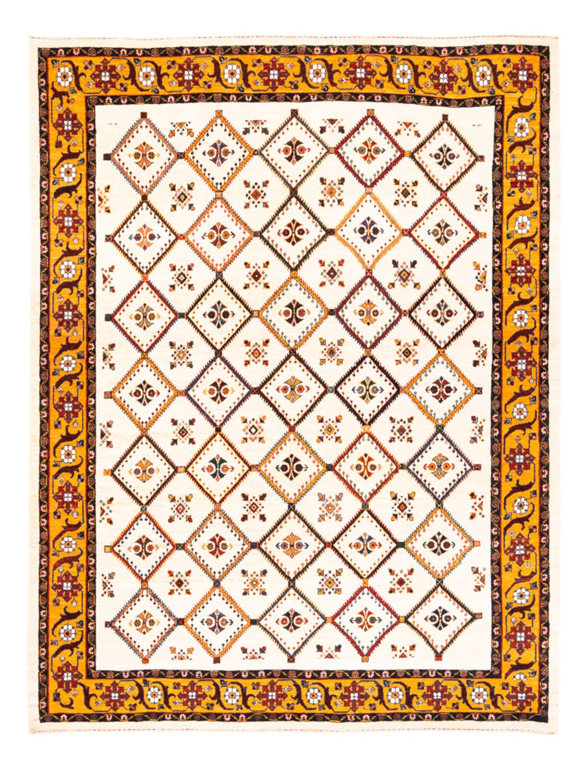 Tappeto Gabbeh - Persero - 234 x 180 cm - crema