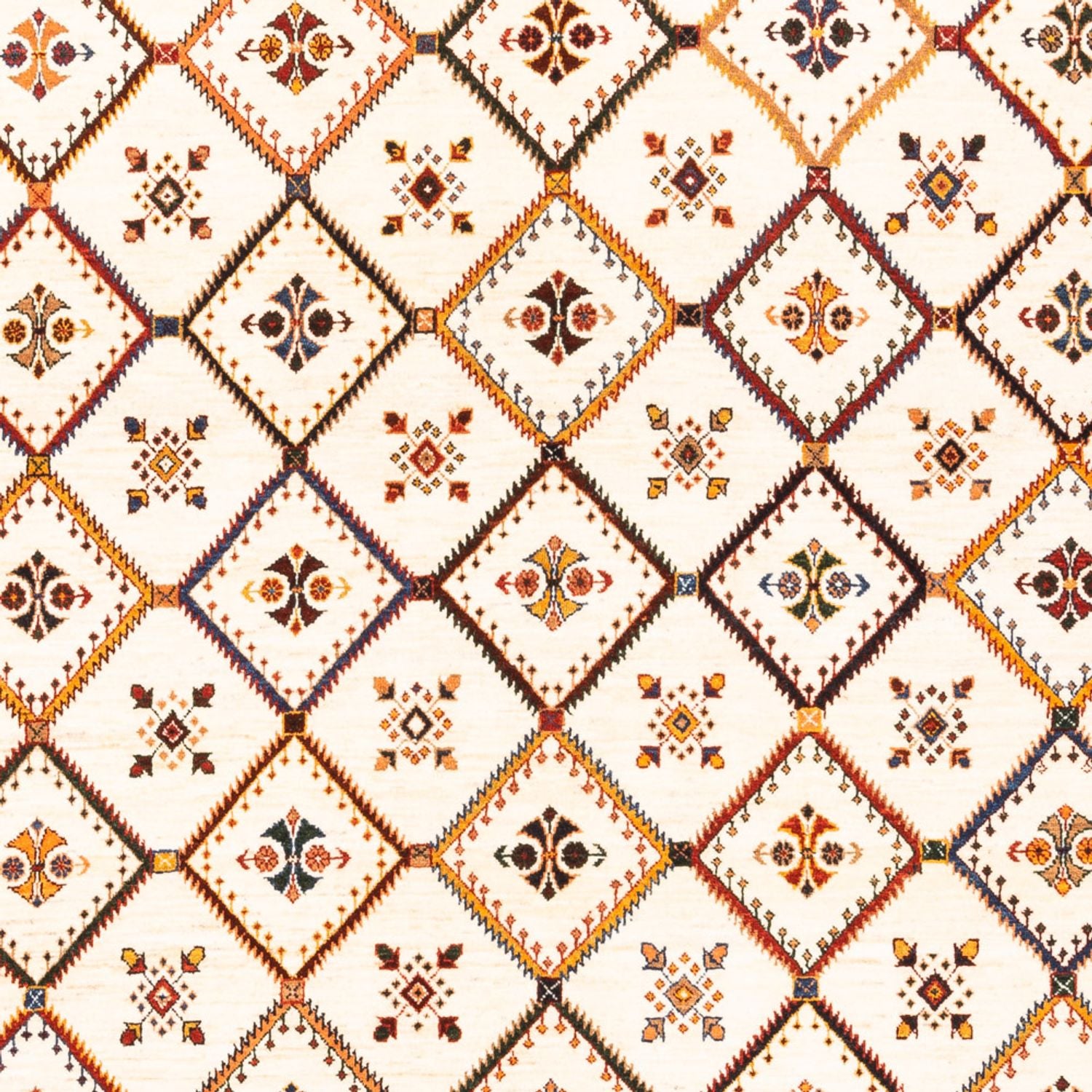 Tappeto Gabbeh - Persero - 234 x 180 cm - crema