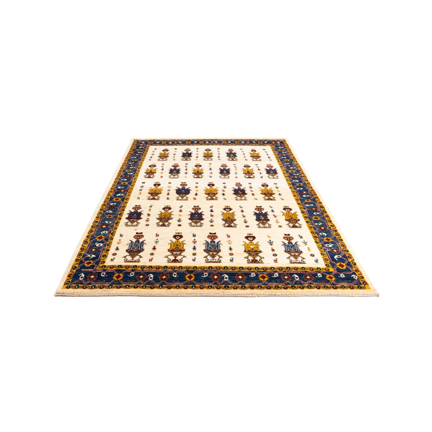 Tappeto Gabbeh - Persero - 221 x 154 cm - crema