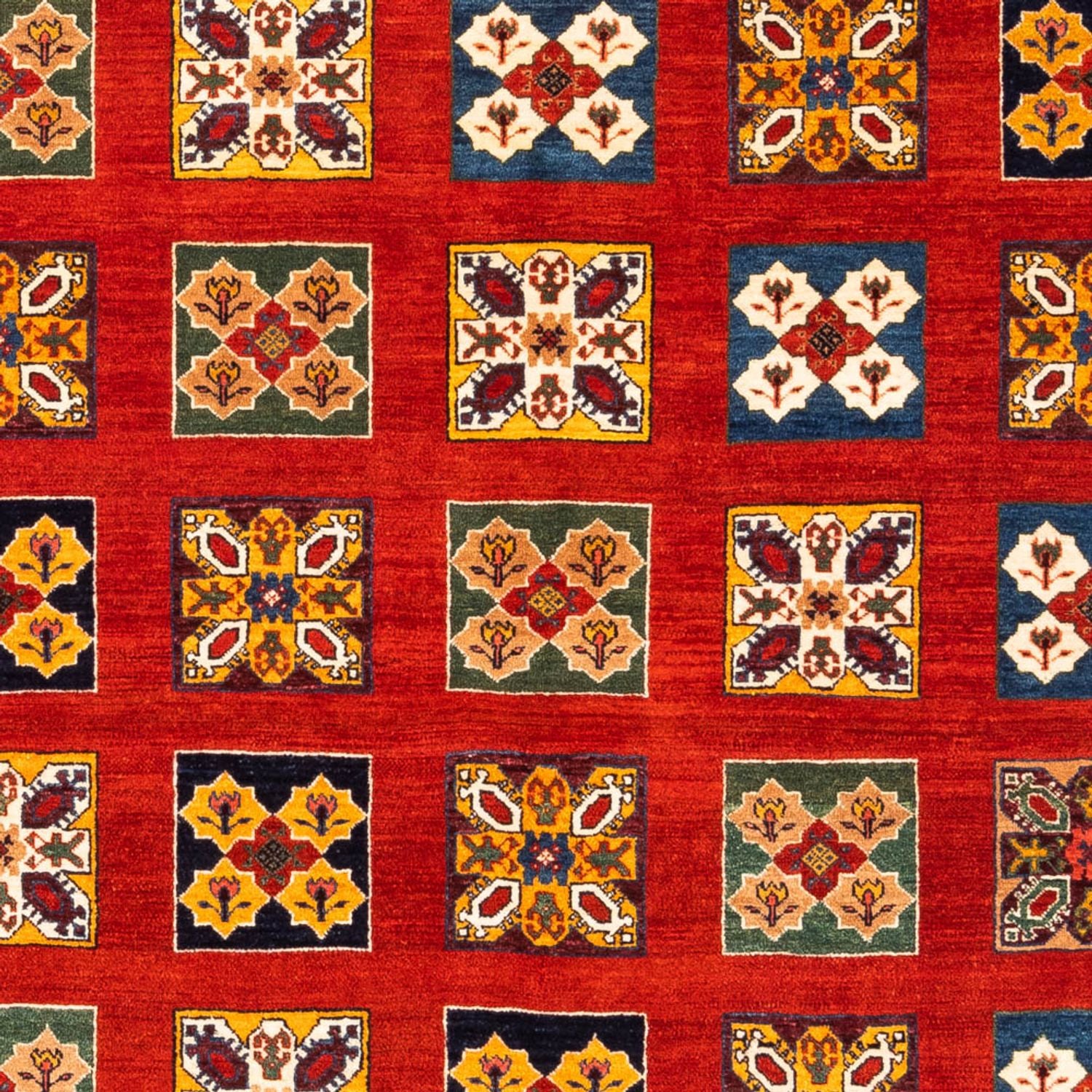 Tappeto Gabbeh - Persero - 213 x 150 cm - arancione