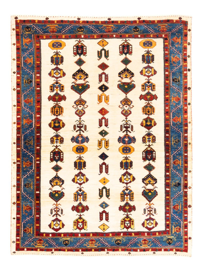 Tappeto Gabbeh - Persero - 194 x 145 cm - crema