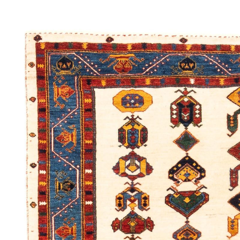 Tappeto Gabbeh - Persero - 194 x 145 cm - crema