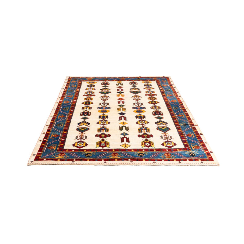 Tappeto Gabbeh - Persero - 194 x 145 cm - crema