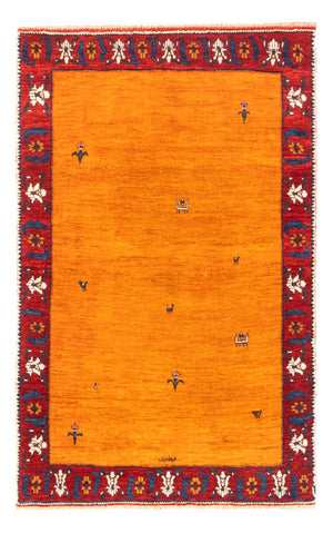 Tappeto Gabbeh - Persero - 165 x 107 cm - oro