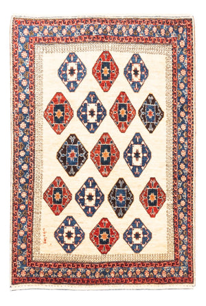 Tappeto Gabbeh - Persero - 153 x 100 cm - crema