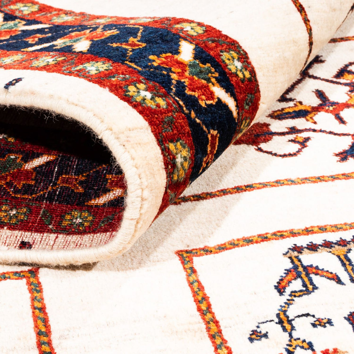 Tappeto Gabbeh - Persero - 210 x 154 cm - crema