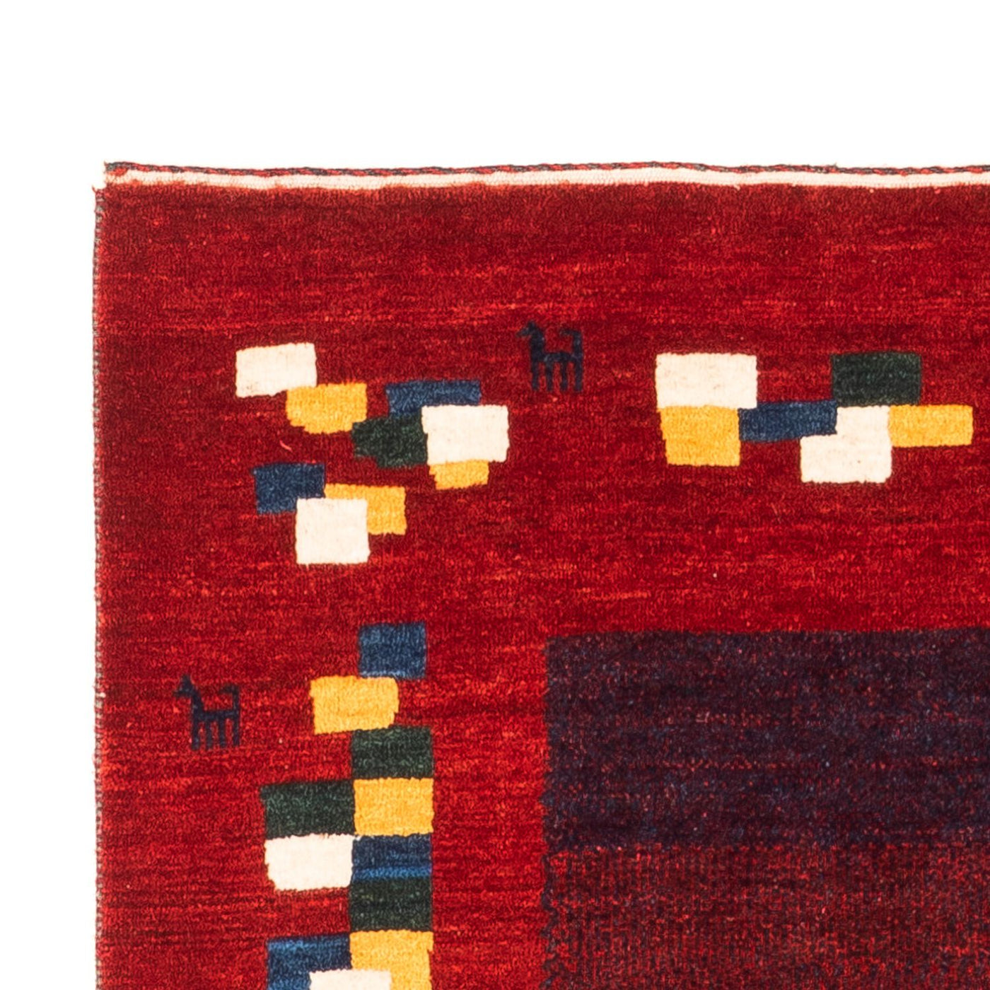 Gabbeh persiano Tappeto 200x85cm - Perserteppich Wollteppich