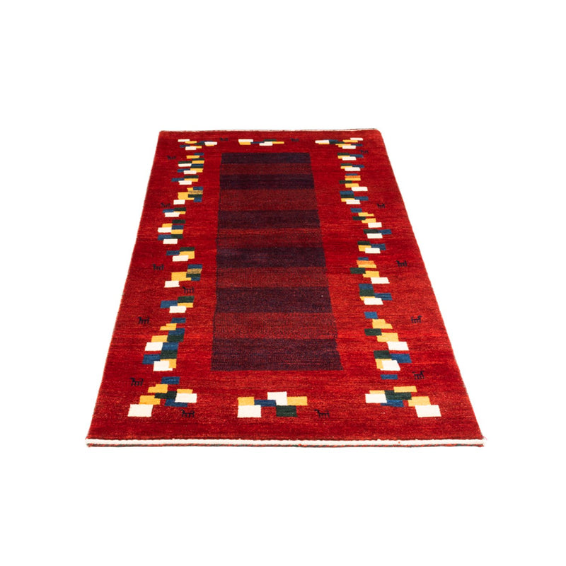 Tappeto corsia Tappeto Gabbeh - Persero - 200 x 85 cm - rosso