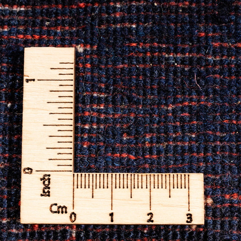 Tappeto Gabbeh - Persero - 190 x 151 cm - blu scuro