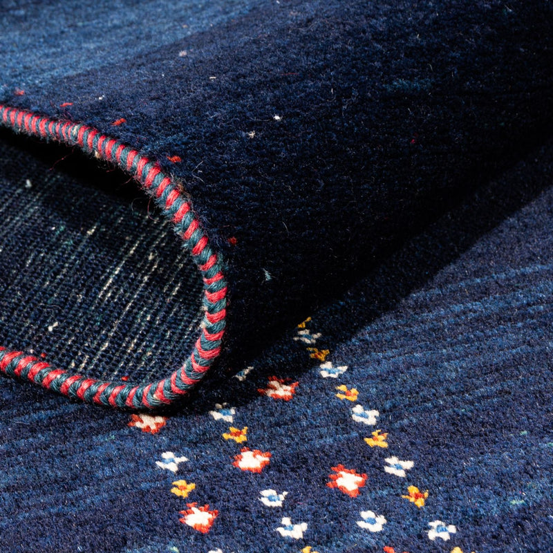 Tappeto Gabbeh - Persero - 230 x 170 cm - blu scuro