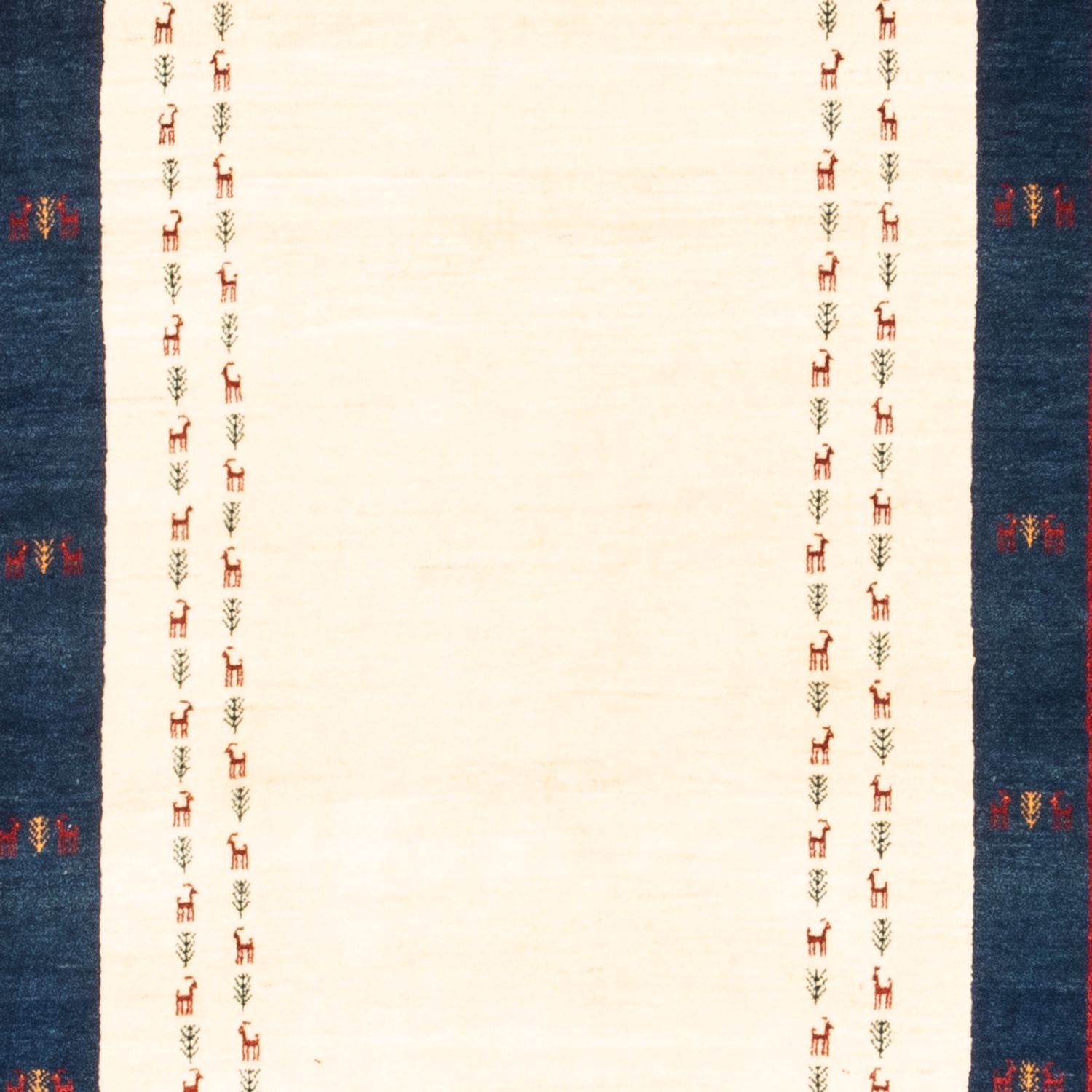 Tappeto Gabbeh - Persero - 202 x 155 cm - crema
