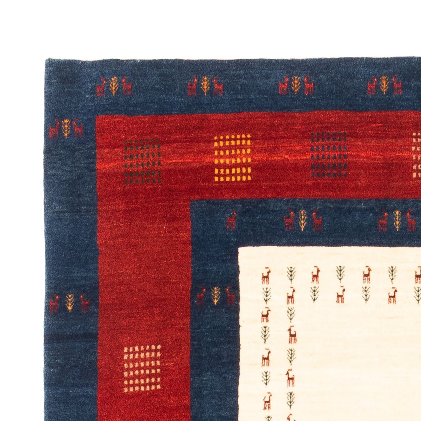 Gabbeh persiano Tappeto 202x155cm - Perserteppich Wollteppich