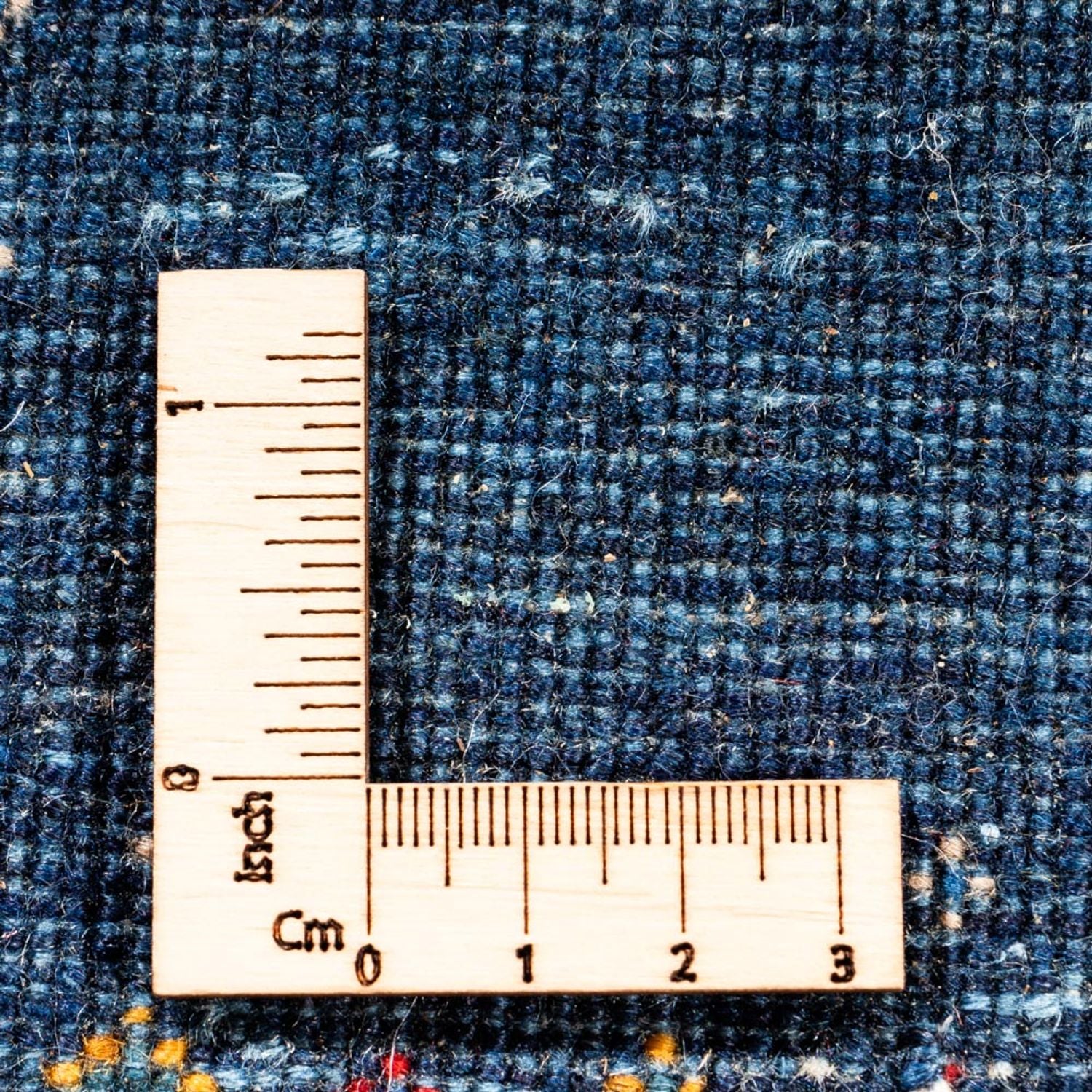 Tappeto corsia Tappeto Gabbeh - Persero - 245 x 83 cm - blu scuro