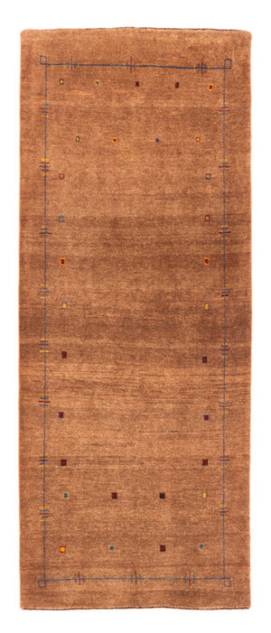 Tappeto corsia Tappeto Gabbeh - Persero - 213 x 90 cm - beige