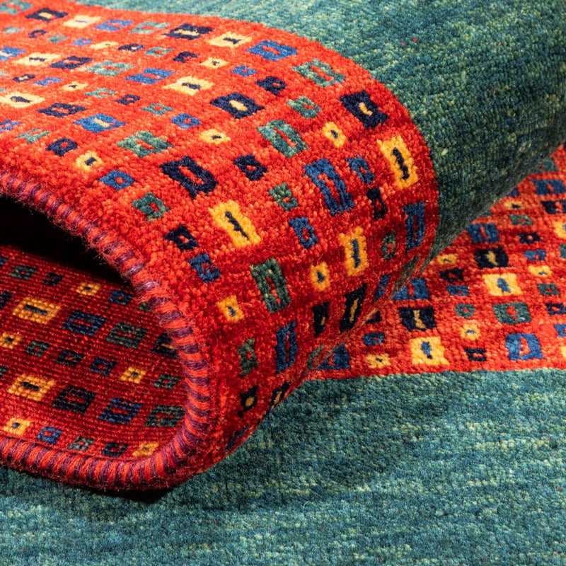 Tappeto Gabbeh - Persero - 152 x 100 cm - rosso