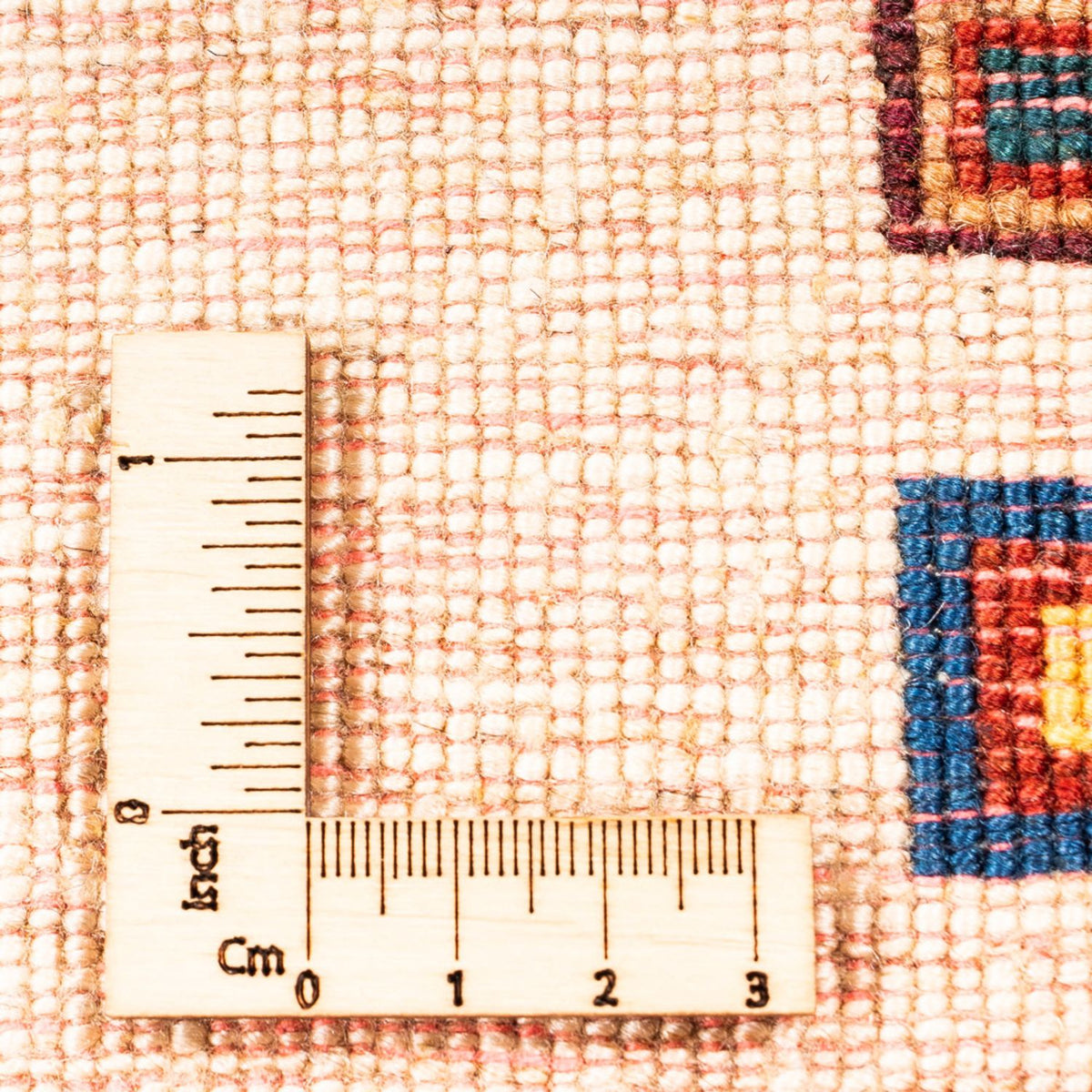 Tappeto corsia Tappeto Gabbeh - Persero - 195 x 81 cm - crema