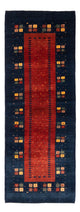 Gabbeh persiano Tappeto 80x214cm - Perserteppich Wollteppich