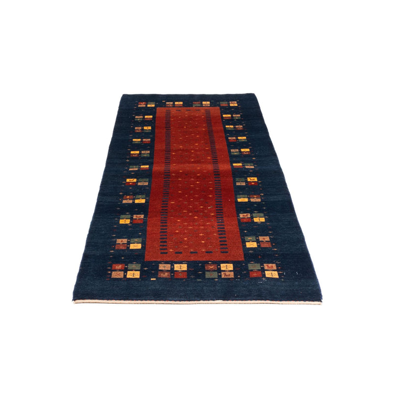 Tappeto corsia Tappeto Gabbeh - Persero - 214 x 80 cm - rosso