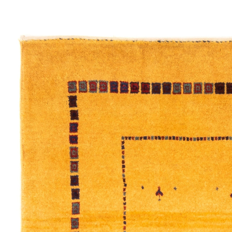 Tappeto Gabbeh - Persero - 155 x 83 cm - giallo