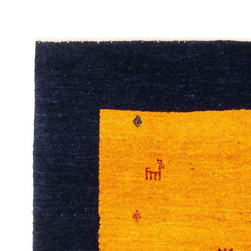 Tappeto corsia Tappeto Gabbeh - Persero - 188 x 82 cm - oro
