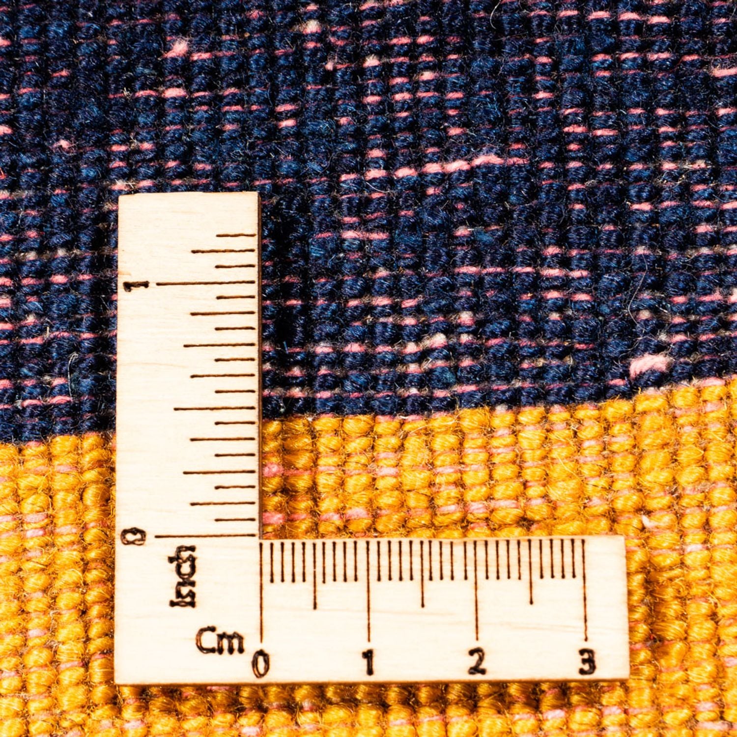 Tappeto corsia Tappeto Gabbeh - Persero - 188 x 82 cm - oro