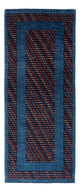 Gabbeh persiano Tappeto 82x196cm - Perserteppich Wollteppich