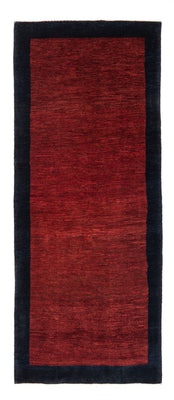 Tappeto corsia Tappeto Gabbeh - Persero - 193 x 80 cm - rosso vino