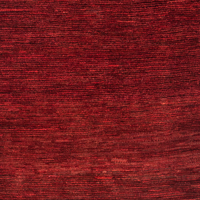 Tappeto corsia Tappeto Gabbeh - Persero - 193 x 80 cm - rosso vino