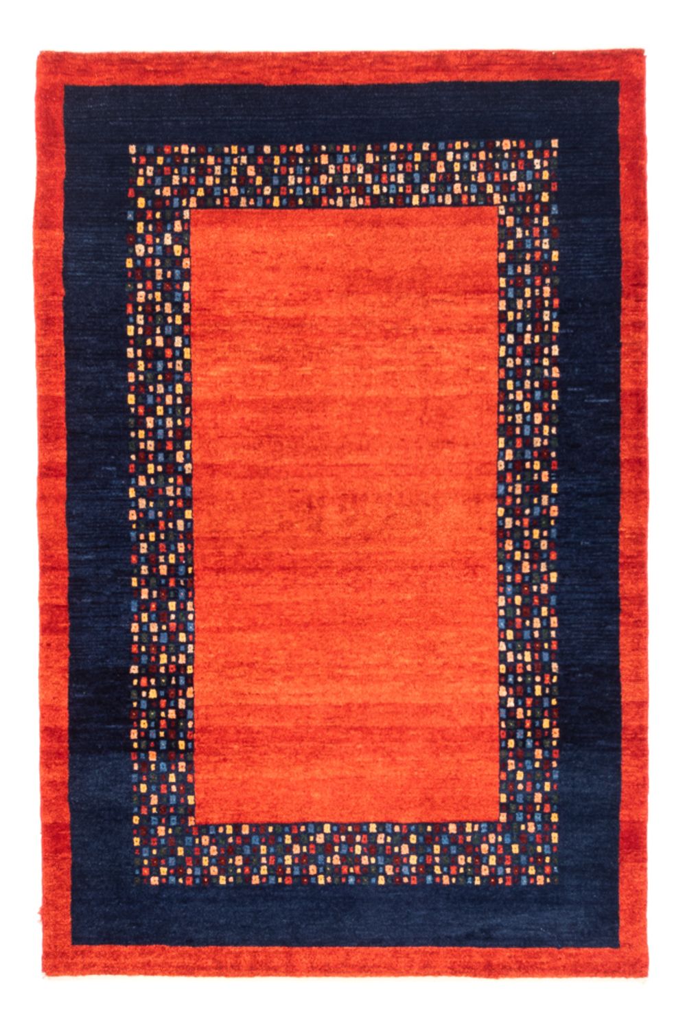 Tappeto Gabbeh - Persero - 152 x 101 cm - rosso