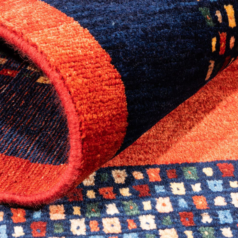 Tappeto Gabbeh - Persero - 152 x 101 cm - rosso