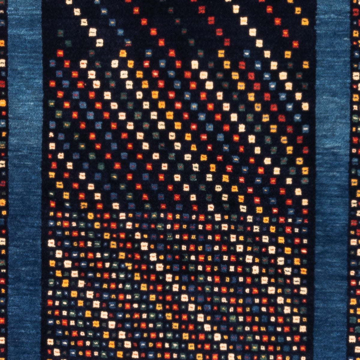 Tappeto Gabbeh - Persero - 150 x 100 cm - blu