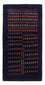 Tappeto Gabbeh - Persero - 144 x 78 cm - multicolore