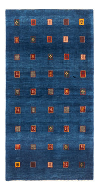 Tappeto Gabbeh - Persero - 149 x 80 cm - blu