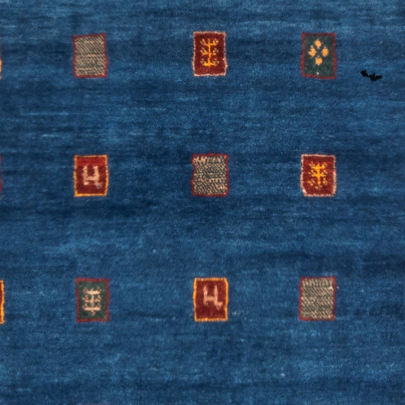 Tappeto Gabbeh - Persero - 149 x 80 cm - blu